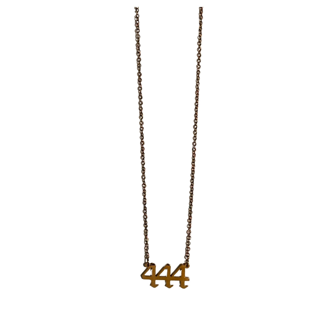 444 Angel Number Necklace