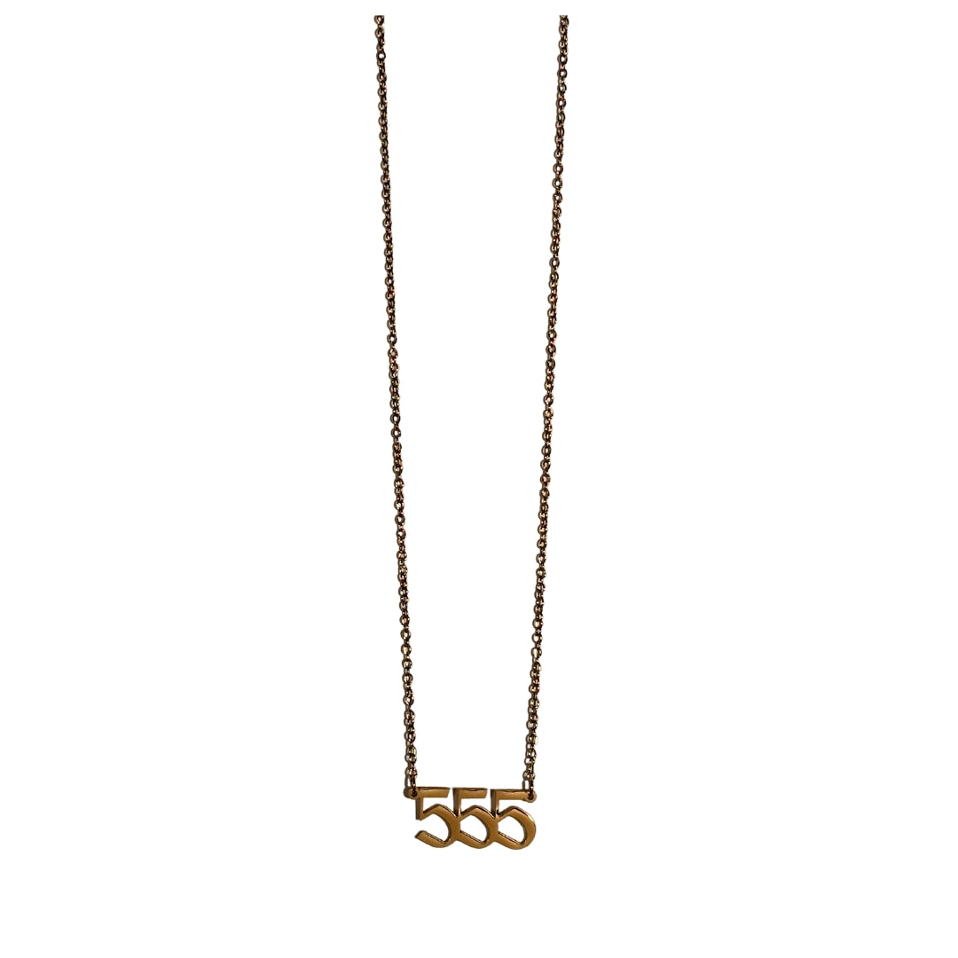 555 Angel Number Necklace