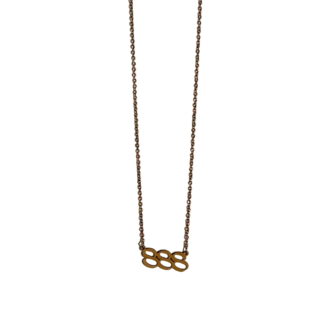 888 Angel Number Necklace