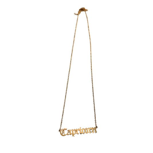 Capricorn Gold Necklace