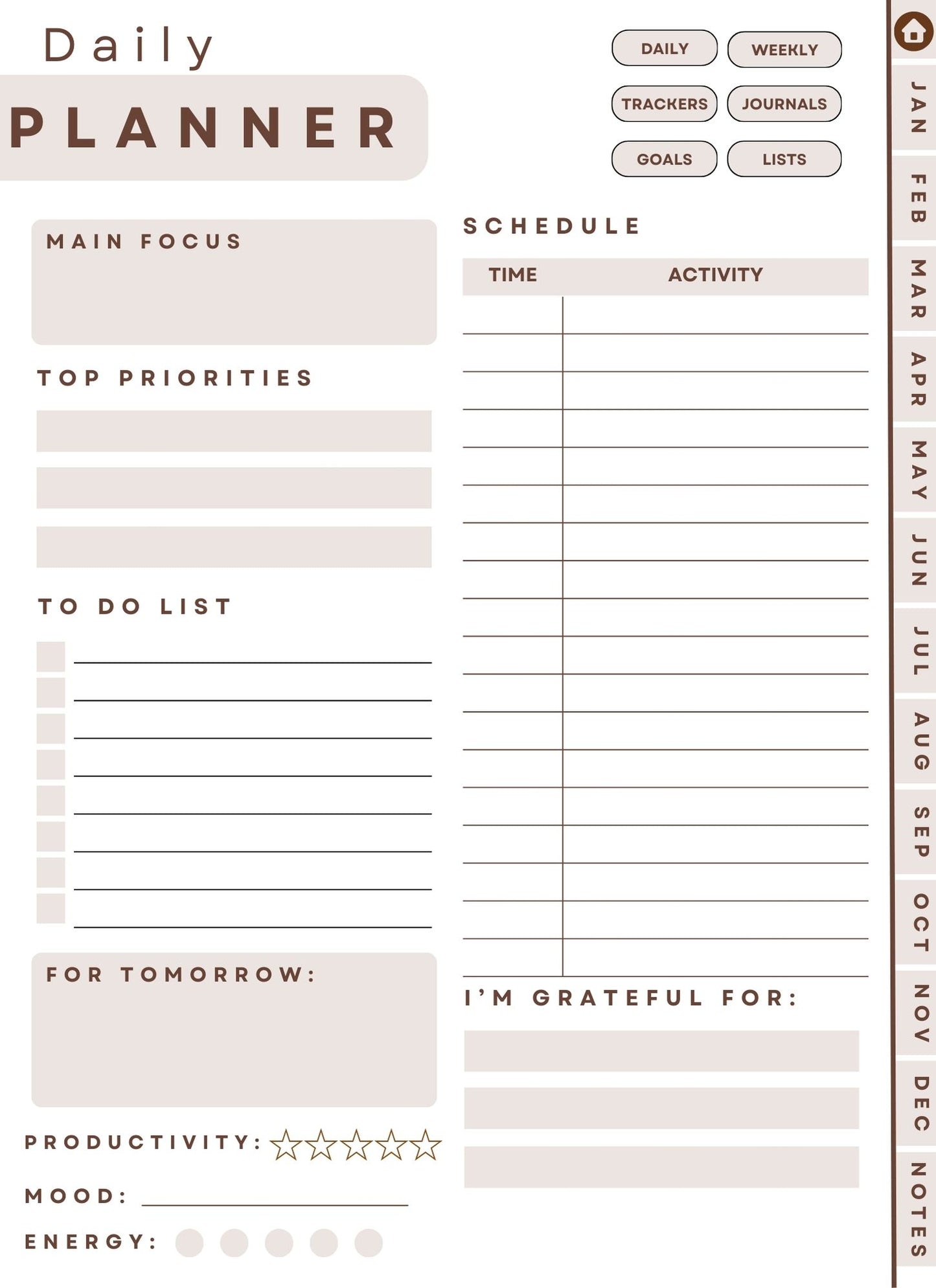 Instant Download 2024 Digital Planner