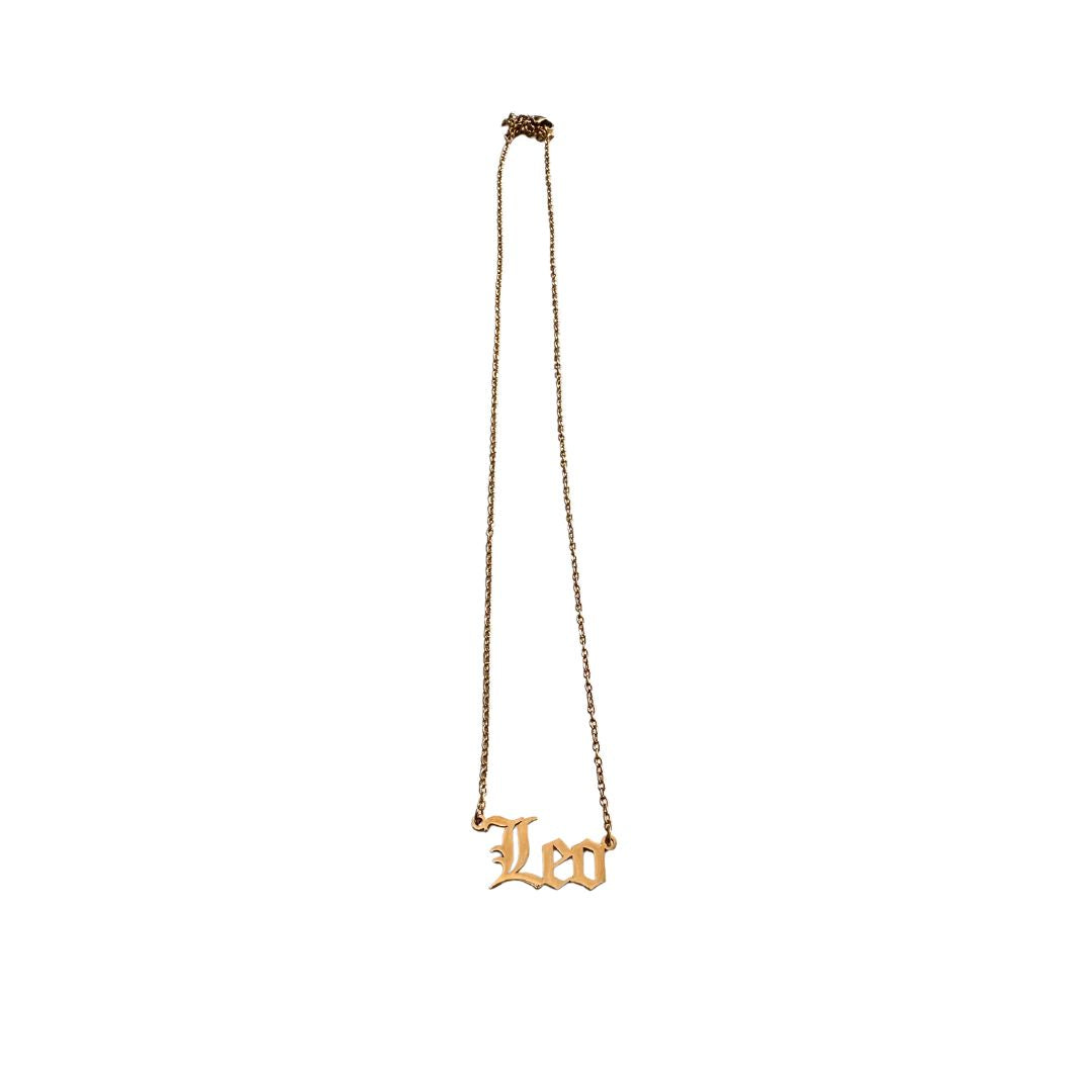 Leo Gold Necklace