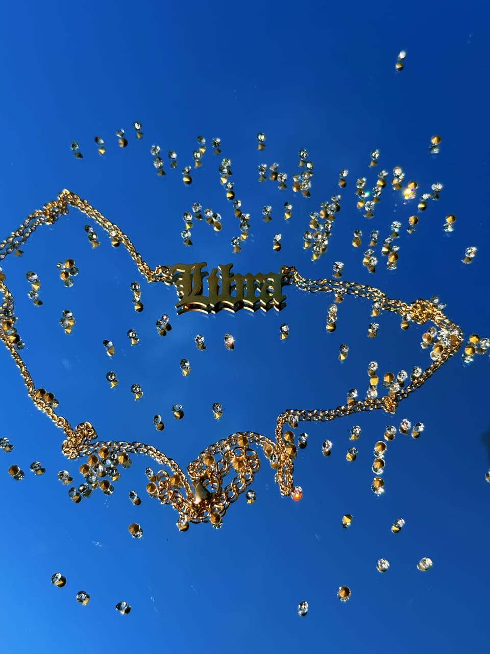 Libra Gold Necklace