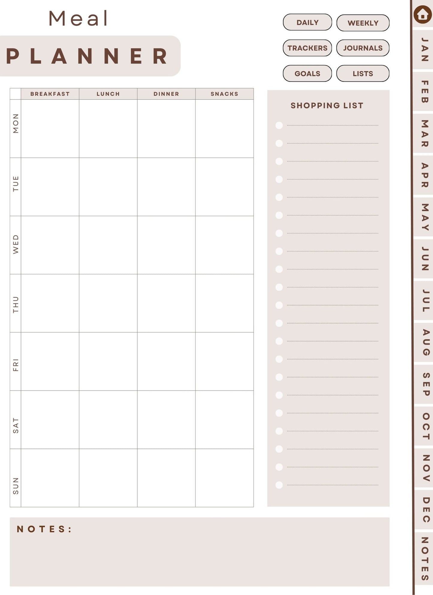 Instant Download 2024 Digital Planner