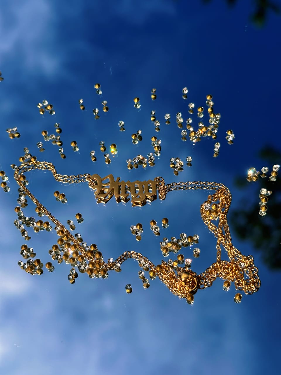 Virgo Gold Necklace