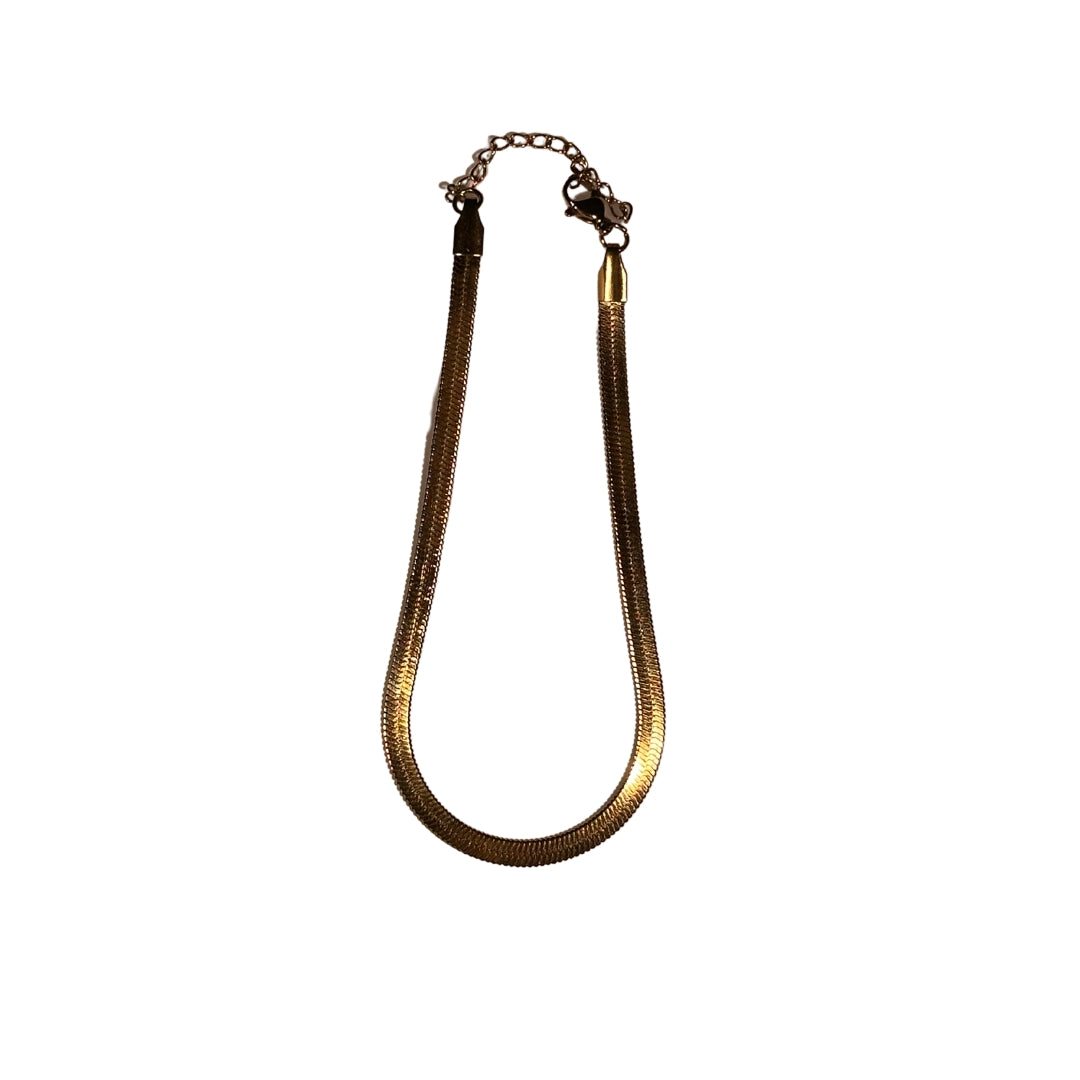Flat Snake Anklet