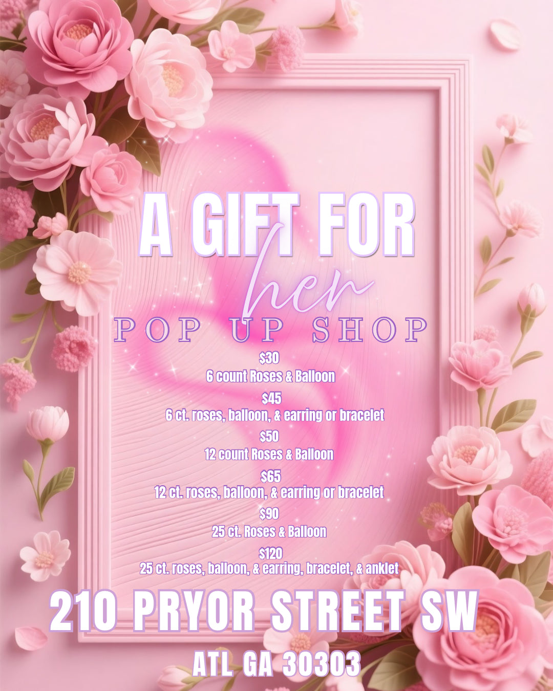 Mother’s Day Pop Up Shop