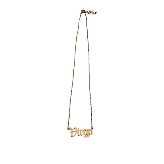 Virgo Gold Necklace